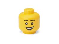 Lego pojemnik główka mini - happy boy. Wydawca: NHG. SmakLiter.pl Opakowanie Lego pojemnik główka mini - happy boy