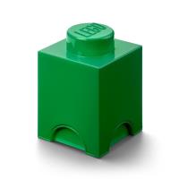 Opakowanie Lego pojemnik klocek jedynka zielony
