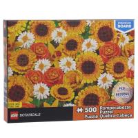 Opakowanie Lego Puzzle 500 Botanicals Sunflower Collage