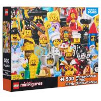 Opakowanie Lego Puzzle 500 Minifigures Collage 2