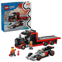 Opakowanie LEGO(R) CITY 60493 (3szt) Ciężarówka F1® z bolidem Audi F1®