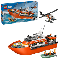 Opakowanie LEGO(R) CITY 60504 Łódź ratunkowa i helikopter straży przybrzeżnej