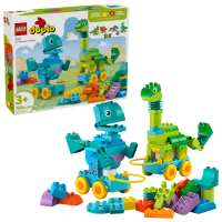Opakowanie LEGO(R) DUPLO 10451 3w1 Dinozaury na kółkach