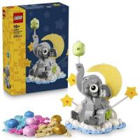 Opakowanie LEGO(R) ICONIC 40814 (3szt) Słoniątko na niebie