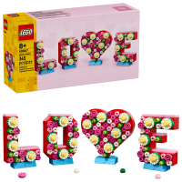 Opakowanie LEGO(R) ICONIC 40867 Litery pełne miłości