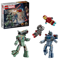 Opakowanie LEGO(R) SUPER HEROES 76320 Iron Man i War Machine kontra drony Hammera