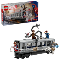 Opakowanie LEGO(R) SUPER HEROES 76321 Spider-Man kontra Doc Ock — scena w metrze