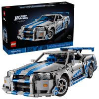 Opakowanie LEGO(R) TECHNIC 42210 Samochód Nissan Skyline GT-R (R34) z filmu Za szybcy, za wściekli