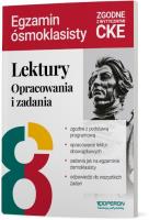 Okładka książki Lektury na egzaminie ósmoklasisty. Opracowania...
