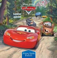 Leśna zjawa. Przygody Zygzaka McQueena. Disney Pixar Auta. Autor: Catherine Kalengula. SmakLiter.pl Okładka książki Leśna zjawa. Przygody Zygzaka McQueena. Disney Pixar Auta