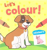 Okładka książki Let's colour!
