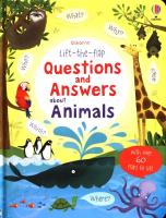 Opakowanie Lift-the-flap Questions and Answers about Animals