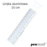 Opakowanie Linijka aluminiowa 15cm