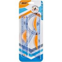 Linijka Tracing Ruler mix 3szt. Wydawca: Bic. SmakLiter.pl Opakowanie Linijka Tracing Ruler mix 3szt
