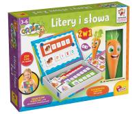 Opakowanie Lisciani Carotina Litery i Słowa 2w1 304-PL110032