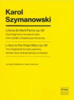 Okładka książki Litania do Marii Panny op. 59
