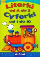 Literki A-Z, Cyferki 1-10 LITERKA. Autor:   Praca zbiorowa. SmakLiter.pl Okładka książki Literki A-Z, Cyferki 1-10 LITERKA