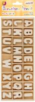 Opakowanie Litery drewniane 2,2cm, 130szt