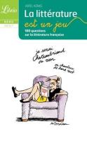 Okładka książki Litterature est un jeu
