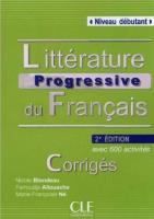 Okładka książki Litterature progressive du francais A1
