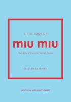 Okładka książki Little Book of Miu Miu