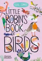 Little Robin's Book of Birds wer. angielska. Autor: Yuval Zommer. SmakLiter.pl Okładka książki Little Robin's Book of Birds wer. angielska
