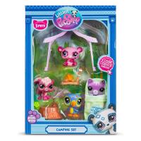 Opakowanie Littlest Pet Shop Camping z 3 figurkami seria 2 LPS00574