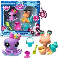 Opakowanie Littlest Pet Shop Zestaw figurek Ośmiornica i Krab +akcesoria seria 3