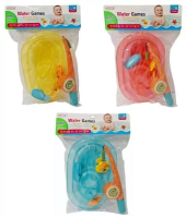 Łódka do kąpieli z wędką i rybkami mix. Wydawca: SWEDE. SmakLiter.pl Opakowanie Łódka do kąpieli z wędką i rybkami mix