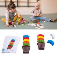 Opakowanie Lody drewniane - nauka kolorów i koordynacji