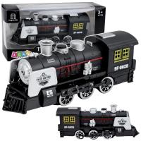 Opakowanie Lokomotywa klasyczna światło, dźwięk, dym czarna