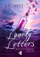 Lonely Letters. Autor: Mist A.P.. SmakLiter.pl Okładka książki Lonely Letters