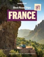 Okładka książki Lonely Planet Best Road Trips France