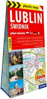 Okładka książki Lublin, Świdnik - plan miasta 1:20 000 laminowana