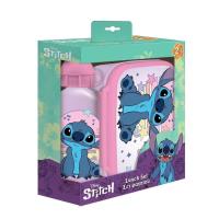 Lunch box butelka + pudełko Lilo&Stitch. Wydawca: Diakakis. SmakLiter.pl Opakowanie Lunch box butelka + pudełko Lilo&Stitch