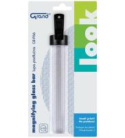 Lupa podłużna szkło powiększające 2,5x GRAND. Wydawca: Grand. SmakLiter.pl Opakowanie Lupa podłużna szkło powiększające 2,5x GRAND