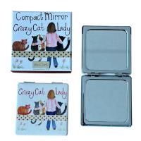 Opakowanie Lusterko Crazy Cat Lady Kociara