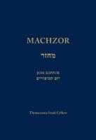 Okładka książki Machzor na Jom Kippur