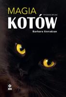Magia kotów. Autor: BARBARA SIERADZAN. SmakLiter.pl Okładka książki Magia kotów