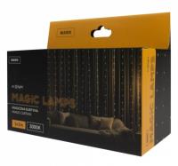 Magiczna kurtyna 100led 1mx1m 3000K,DC5V. Wydawca: Eco Light. SmakLiter.pl Opakowanie Magiczna kurtyna 100led 1mx1m 3000K,DC5V