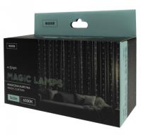 Magiczna kurtyna 400led 3mx2m 6500K,DC5V. Wydawca: Eco Light. SmakLiter.pl Opakowanie Magiczna kurtyna 400led 3mx2m 6500K,DC5V