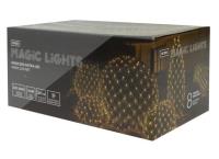 Opakowanie Magiczna siatka 160 led 8 tryb IP44 2700K 2x2m 31V