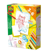 Magiczne karty kolorów. Wydawca: SES. SmakLiter.pl Opakowanie Magiczne karty kolorów