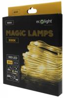 Magiczne lampki 300 led 3000K 30m DC5V. Wydawca: Eco Light. SmakLiter.pl Opakowanie Magiczne lampki 300 led 3000K 30m DC5V