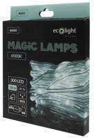 Magiczne lampki 300 led 6500K 30m DC5V. Wydawca: Eco Light. SmakLiter.pl Opakowanie Magiczne lampki 300 led 6500K 30m DC5V