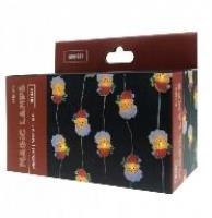 Magiczne lampki 50 led 3000K Mikołaj 5m DC5V. Wydawca: Eco Light. SmakLiter.pl Opakowanie Magiczne lampki 50 led 3000K Mikołaj 5m DC5V