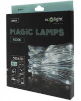 Magiczne lampki 500 led 6500K 50m DC5V. Wydawca: Eco Light. SmakLiter.pl Opakowanie Magiczne lampki 500 led 6500K 50m DC5V