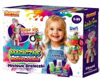 Opakowanie Magiczne malowanie misiowe breloczki