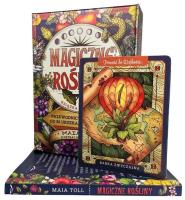 Magiczne rośliny (książka + karty). Autor: Maia Toll. SmakLiter.pl Okładka książki Magiczne rośliny (książka + karty)