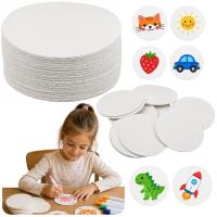 Opakowanie Magiczny papier do malowania krążki 3D 6cm 20szt